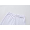 VilyR Girls Solid Cotton Ruffles Shorts (White,7-8Y)