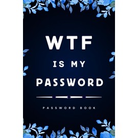 White Elephant Gifts: Password Book with Alphabetical Tabs - Log Book to Protect Usernames, Logins, Website and Email - Funny Stocking Stuffers for Men and Women
