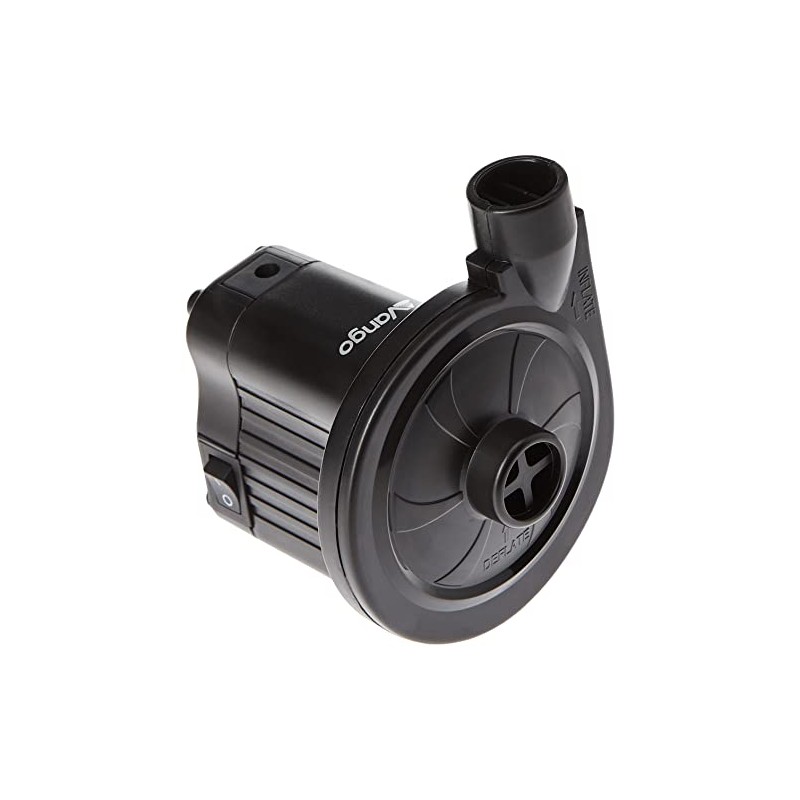 Vango Electric Pump - AC/DC Airbed Camping Pump - Black