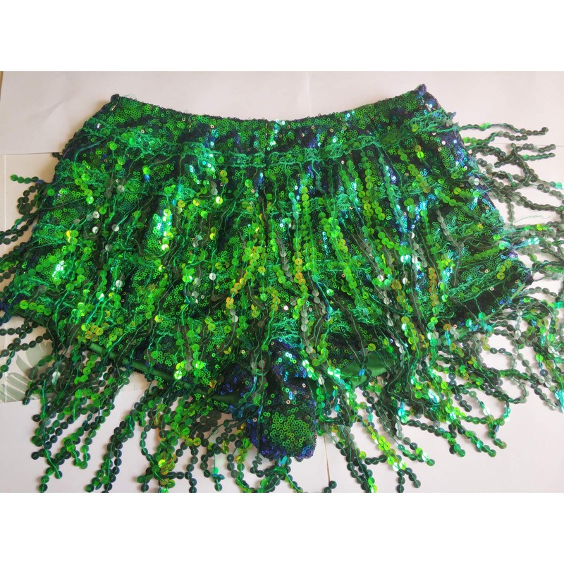 Yollmart - Faldas con borlas para mujer, pantalones cortos y