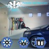 ISKYDRAW LED Garage Light Bulb, 240W Garage Lighting 24000LM with