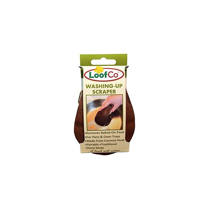 LoofCo Coconut Washing-Up Scraper