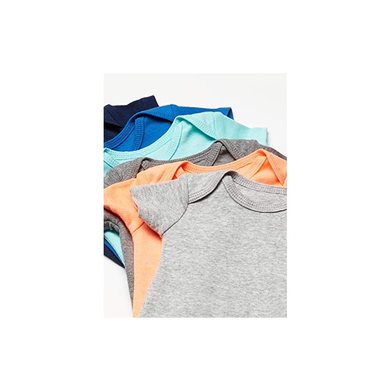 Simple Joys by Carter's Baby Boys' Short-Sleeved Bodysuit (Pack of