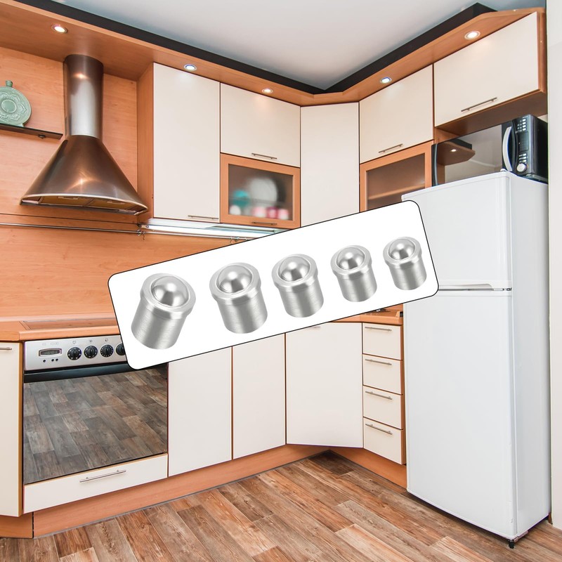 METALLIXITY Ball Plunger Cabinet Door Closet Drawer (10 x 13mm)