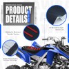 Funda de asiento para ATV, compatible con Raptor 700 700R,