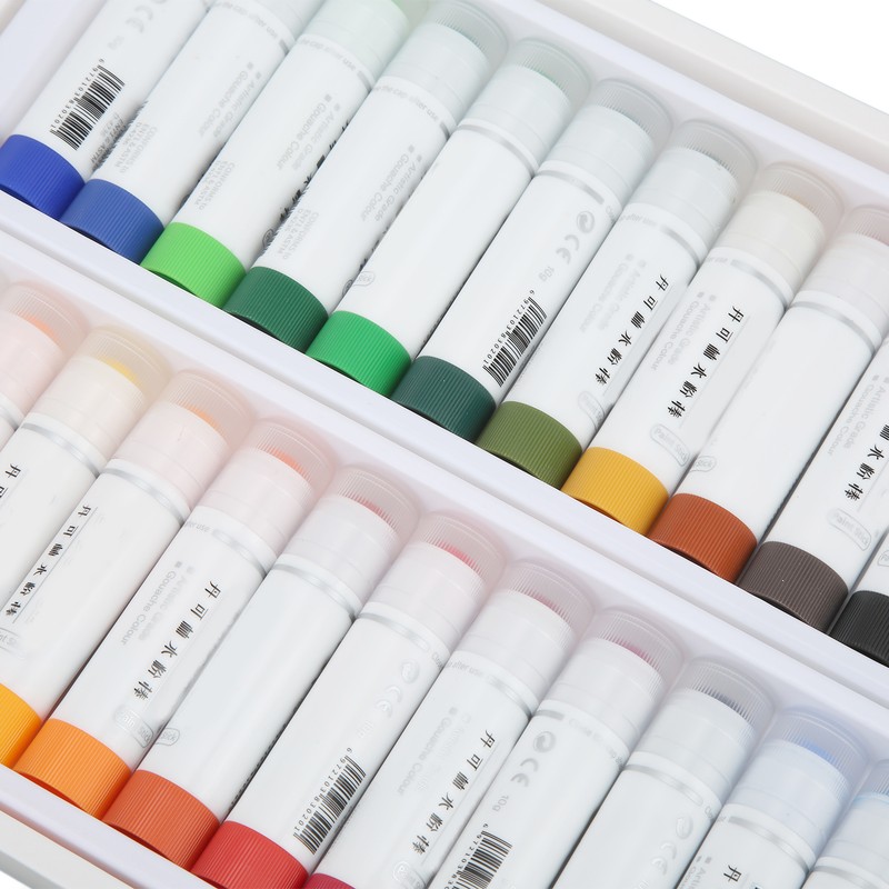 Paint Sticks Paint Smoothly Bright Colors 24 Colors Graffiti Sticks