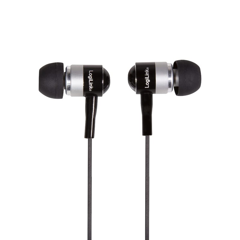 LogiLink HS0015A Stereo In-Ear Headphones Black