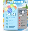 12Pcs Reusable Water Balloons, Refillable Water Balls with Quick Fill