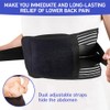 Back Brace for Men Women, Lower Lumbar Pain Brace, Adjustable