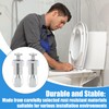 Toilet Seat Screws Replacement Kit, Bathroom Hardware Replacement, Toilet Seat