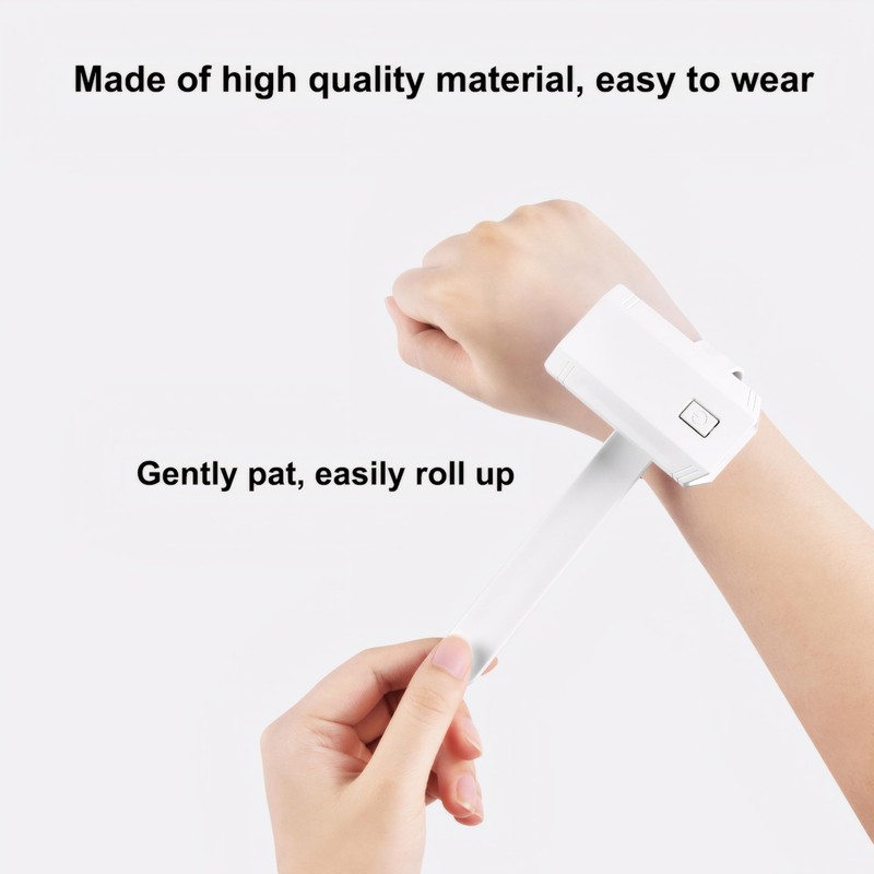 Omeet LED Wrist Flashlight, 3 Color temperatures, 360 Degree Adjustable,