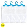 [4PCE] Xtra Kleen Dehumidifier Bag with Hanger, Effective Moisture Absorption,