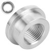 Aluminum Bung Flange,Weld On Flange Fitting Bung NPT Female Aluminum