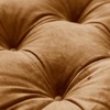 vctops Fall Soft Velvet Chair Pads with Ties Comfy Solid