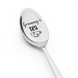 Granny Gifts for Birthday Gifts for Nana Grammy's Tea Spoon Grandma Christmas Presents from Grandkids Tea Lover Gifts for Grandmother Teaspoon Gifts for Grammy Gifts from Grandson Granddaughter