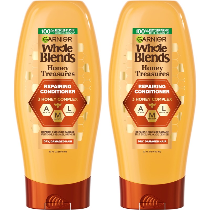 Garnier Hair Care Whole Blends Repairing Conditioner Honey Treasures for