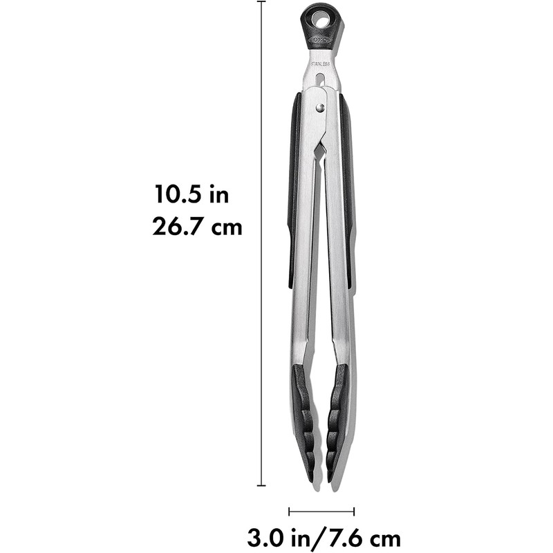OXO Good Grips - Juego de pinzas de 2 piezas