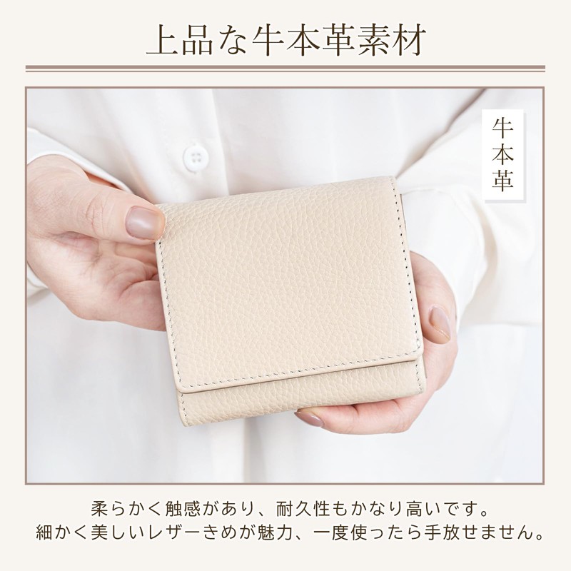 imeetu Bi-Fold Wallet, Women's, Men's, Genuine Leather, RFID Skimming Prevention,