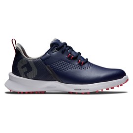 FootJoy Women's FJ Fuel Golf Shoe, Navy/Navy/Hot Pink, 7.5