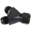 Podavelle 12AN Female to Dual 12AN Male Y Block Fitting