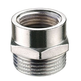 Cornat TEC386303 Connecting Piece M22 / 1IG x 3/4 Inch Outer Thread Chrome, TEC386451
