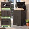 Greesum 52 Gallon Large Outdoor Package Delivery Box for Porch,