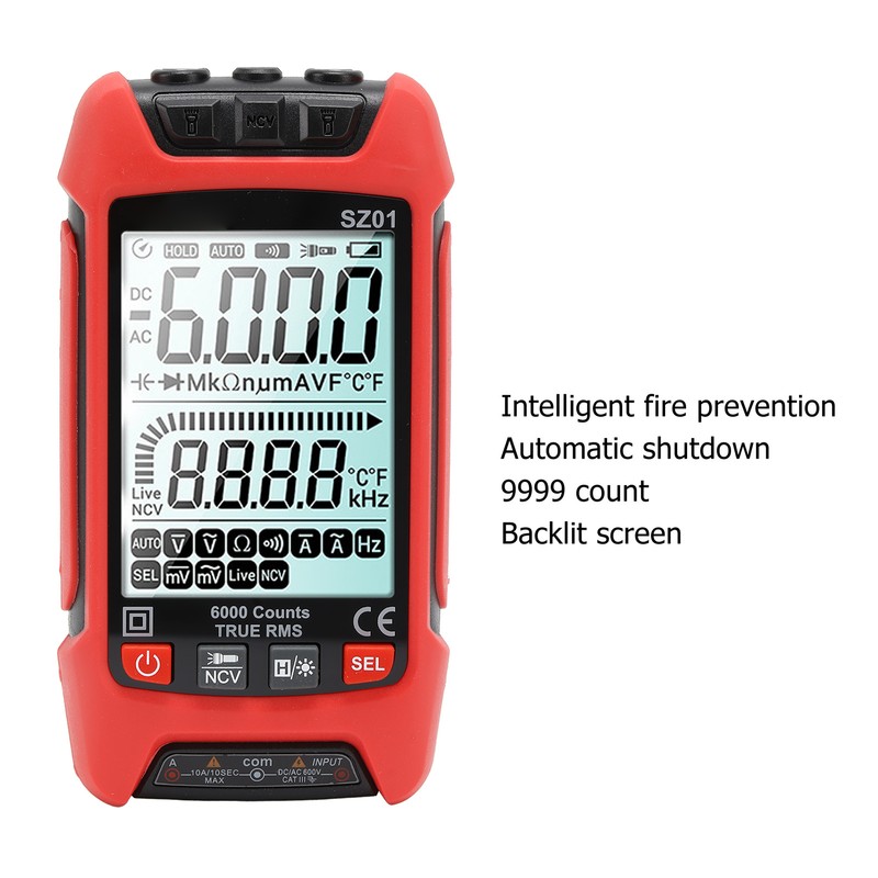 Digital Multimeter Kit Intelligent Large Screen High Accuracy Automatic Fire