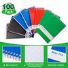 100 Pads Spiral Memo Book Wirebound Spiral Memo Pads 3''