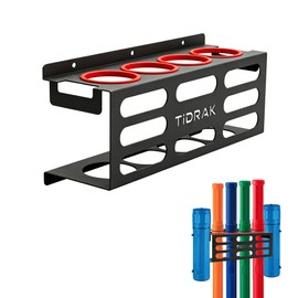 Welding Rod Holder Tube Rack, Wall Mounted Storage Organizer for Filler Rods, Heavy-Duty Container Shelf Ideal for Welding Tables, Workshops & Garages