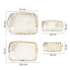 Nap Baby Set de 4 Estuches Organizadores para Bebé, impermeables,