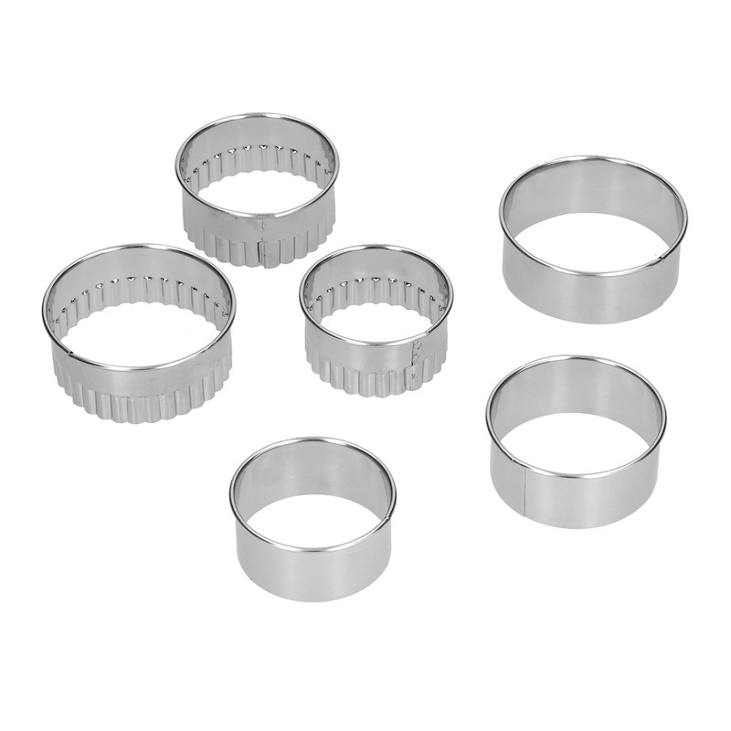 10PCS Stainless Steel Dumpling Maker Dumpling Mold Set and Cutter