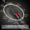 DAN Technology LCD Screen Digital Display Diamond Shaped Hot Comb,