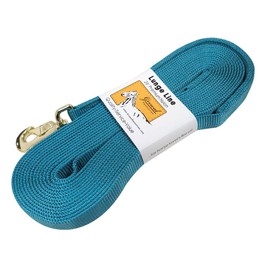 Grewal Equestrian Nylon Lunge Lines (Teal)