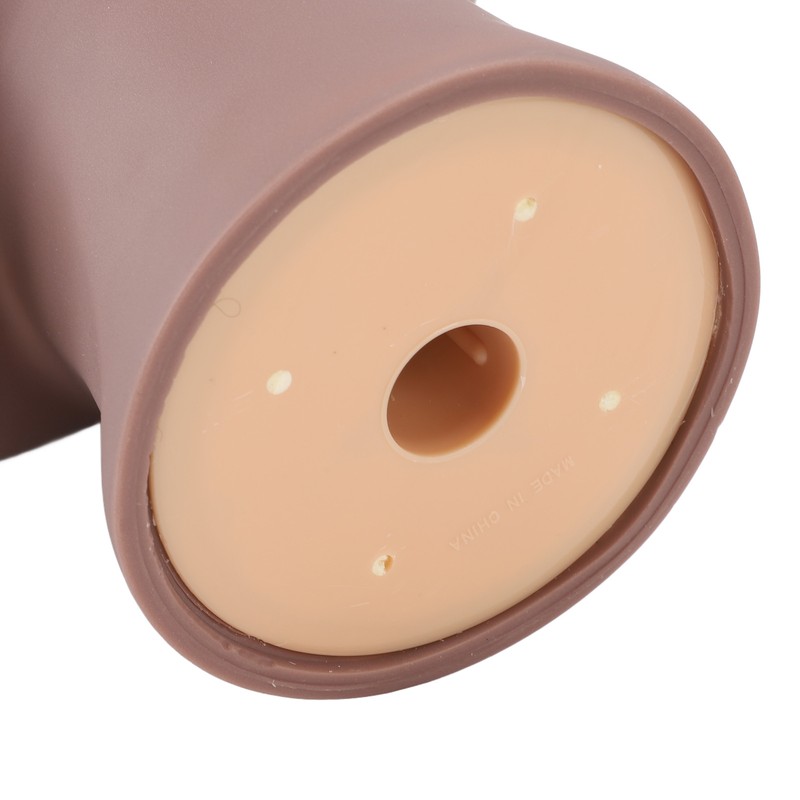 Female Bald Head Mannequin PVC Soft Rubber Human Skin Texture