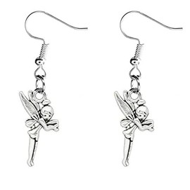 Fairy Earrings Sterling Silver 925 Hooks, for Girls, Women and Fairy Parties