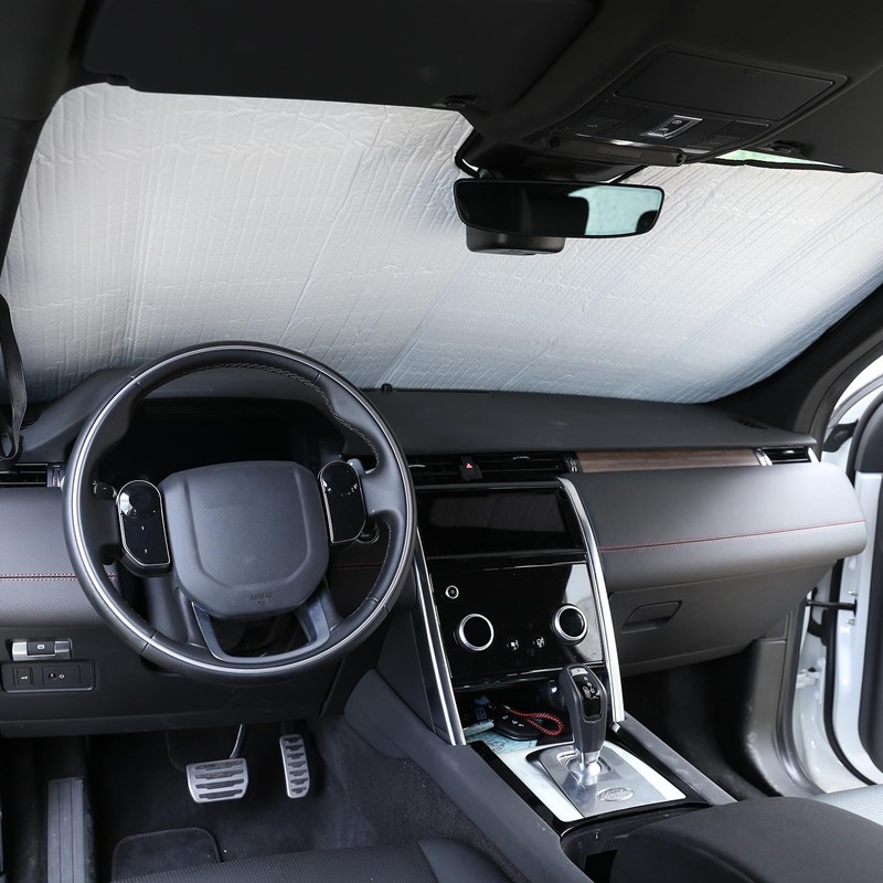 Windshield Sun Shade Compatible with Land Rover Discovery Sport 2016-2025