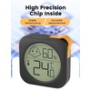 Compact Hygrometer Thermometer Indoor Digital Mini Ambient Room Temperature Monitor