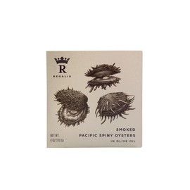 Regalis Conservas, Smoked Spiny Oysters, Spanish Tinned Seafood, 12/120g