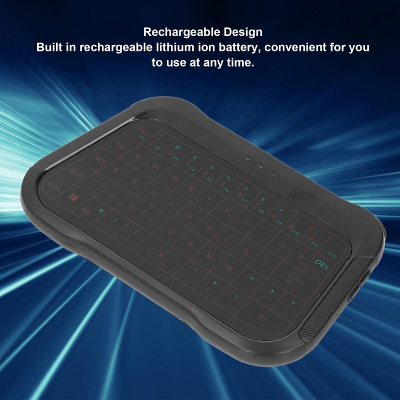 Wireless Keyboard Touchpad Combo ABS RGB Backlight Touch Keyboard for