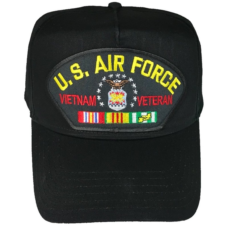 U.S. AIR Force Vietnam Veteran Hat with Ribbons and USAF