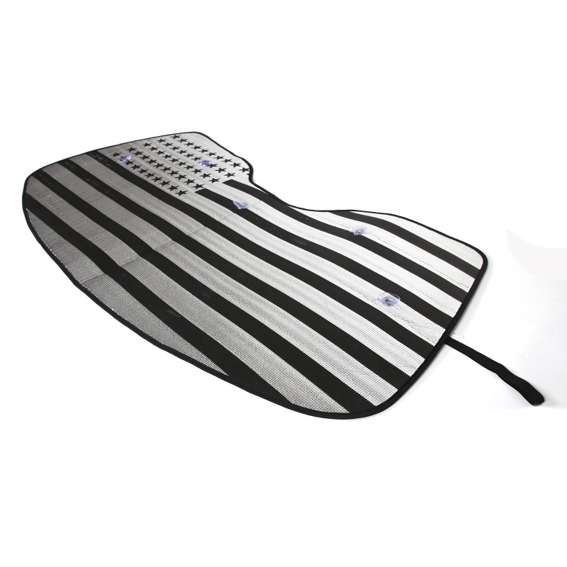 Ynei Front Windshield Sunshade Sunshade Sunshade (US Flag) For Corvette