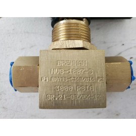 Brennan #NVB-1007-B 1/4" Brass Ball Valve