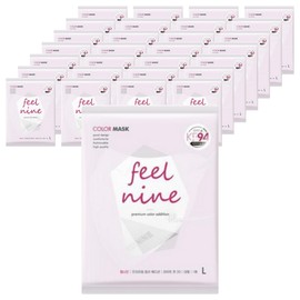 Philnine Light Fit 2D Health Mask Large KF94, 1 Pack, 50 Pieces, Cream Beige / 필나인 라이트 핏 2D 보건용 마스크 대형 KF94, 1개입, 50개, 크림베이지