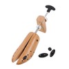 DELFA Women's Shoe Stretcher with 2-Way Metal Mechanism Beech Wood