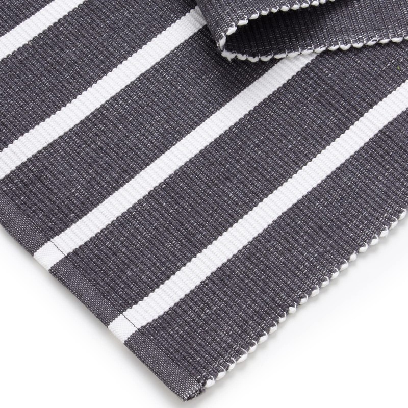 Encasa Table Runner for 8 Seat Dining Rooms, Roma Grey