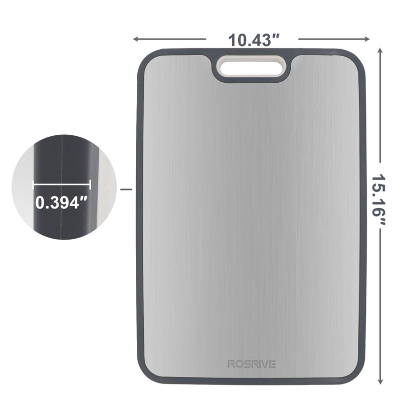 Titanium Cutting Board Double Sided Cutting Boards for Kitchen Non