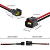 WOODGUILIN 2 Pin Waterproof Connector Male and Female Electrical Connector