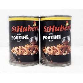 2 Pack of Gravy Imported From Canada 398ml 14.5oz Cans St Huberts Homestyle Sauce (Poutine Gravy)