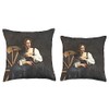 Saint Catherine Of Alexandria Throw Pillow