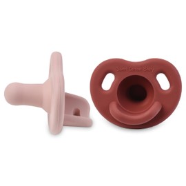 Sweet Cotton Baby Pacifier – Soft Silicone – 0-36 Months – BPA Free – Natural Latch – Lightweight, Dishwasher Safe – for Newborns, Infants, Toddlers